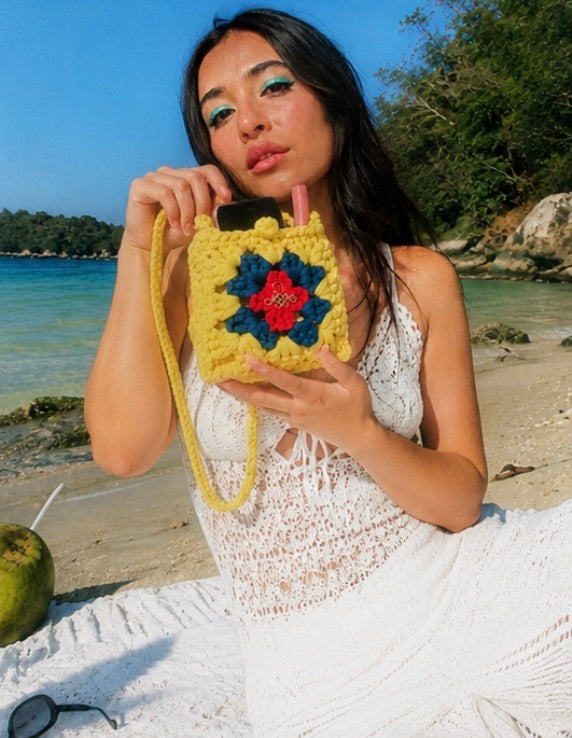 GRANNY SQUARE MINI BAG