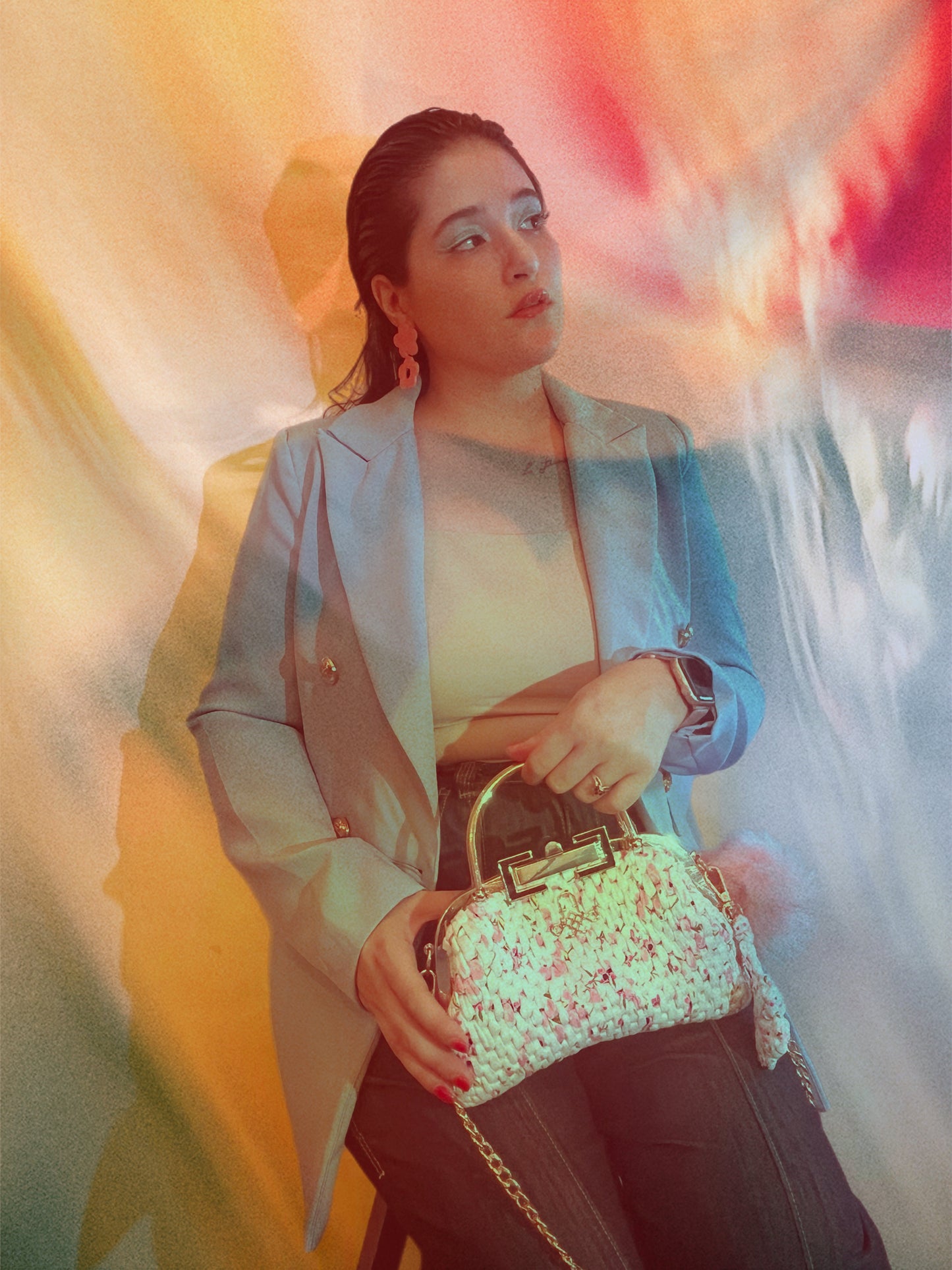 CHERRY BLOSSOM CLUTCH