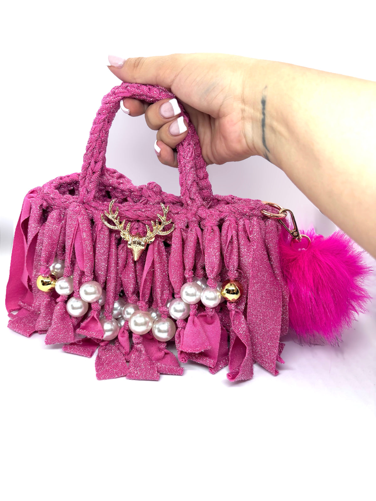 SHE-WOLF GLAM MINI BAG 🐺 💓