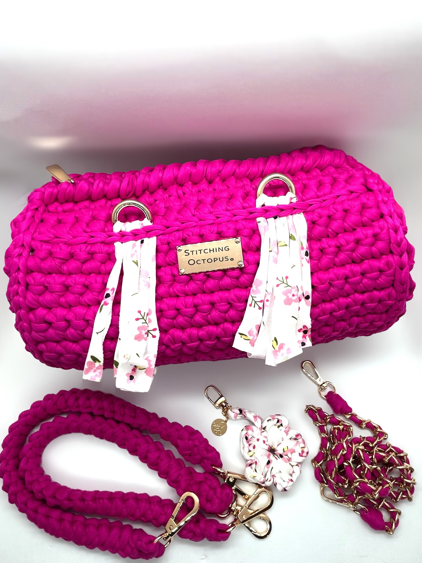 ZINNIA BARREL BAG