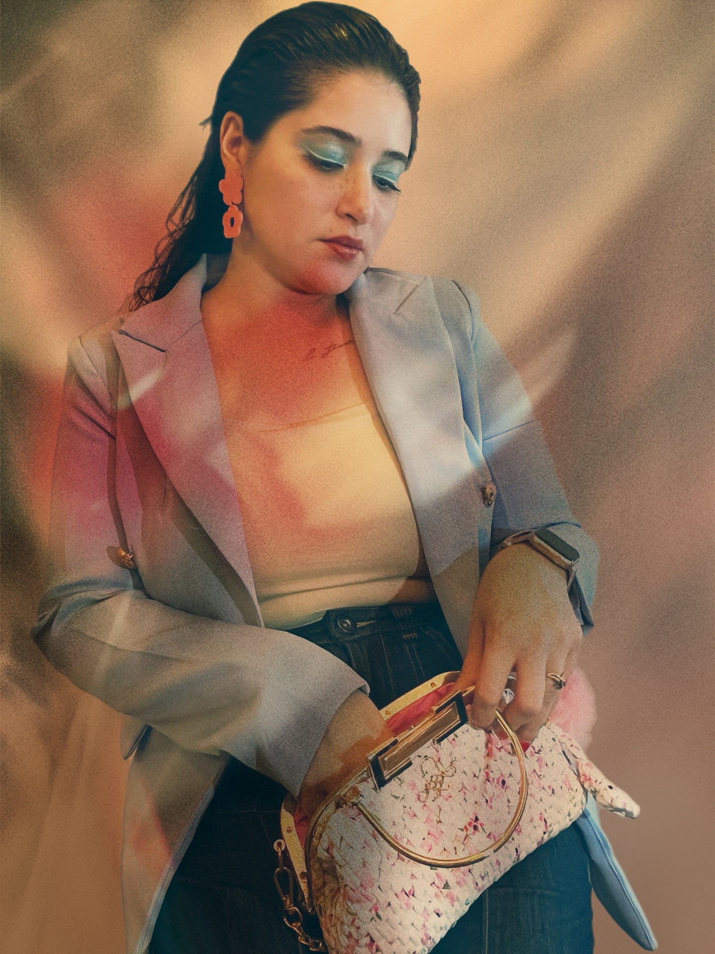 CHERRY BLOSSOM CLUTCH