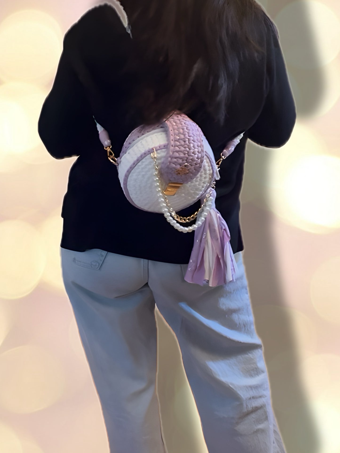 ROUND BAG BACKPACK STYLE