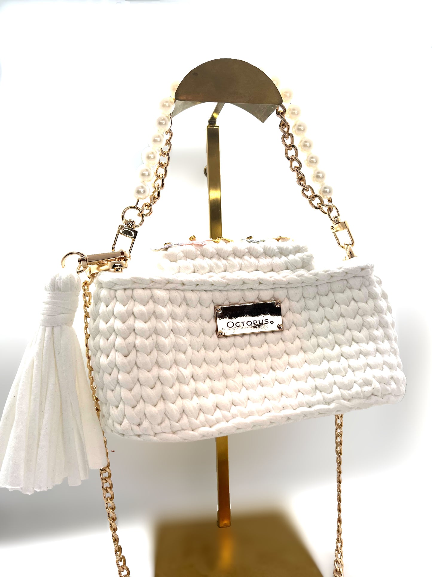 WHITE LOTUS MINI BAG