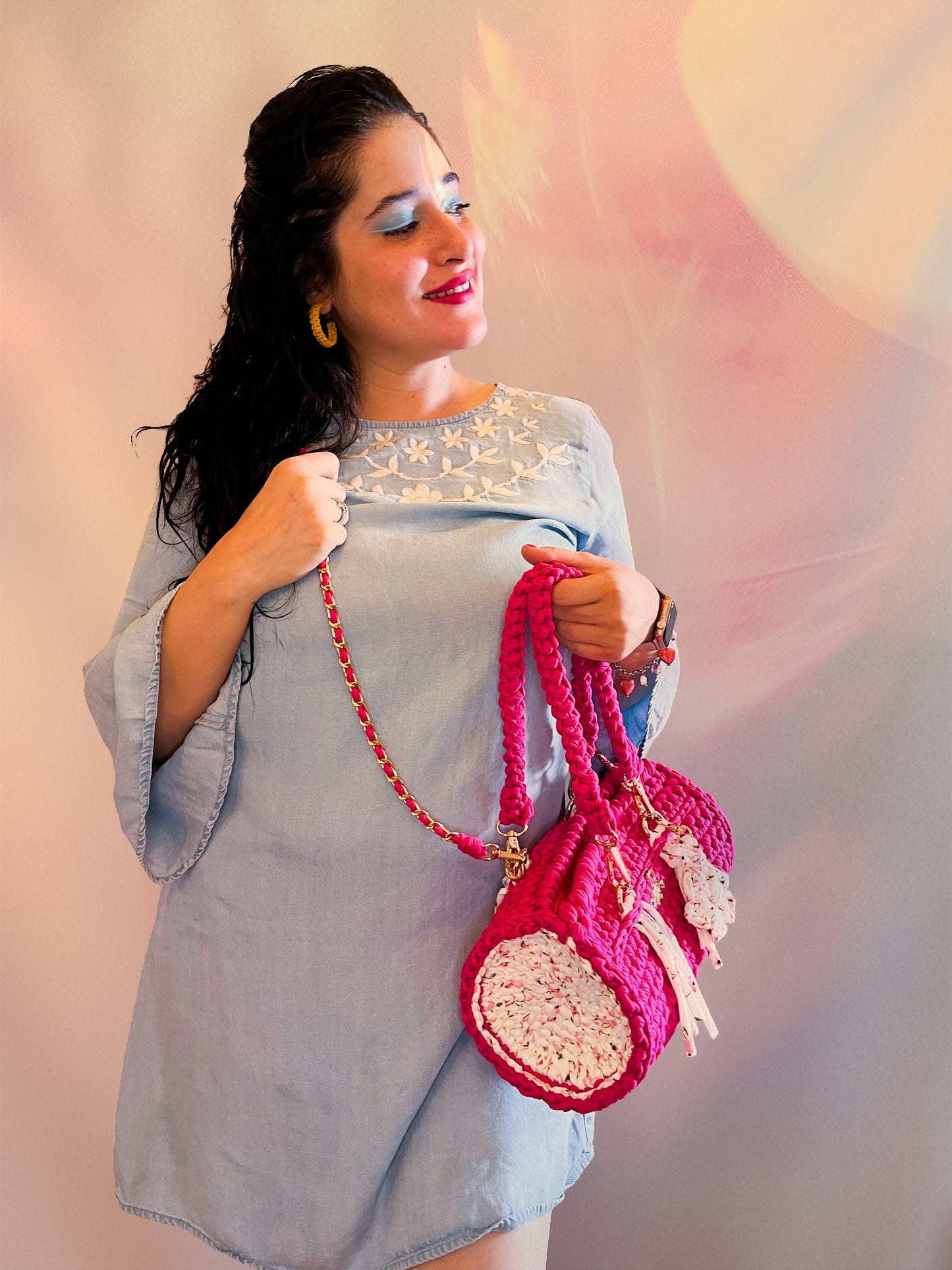 ZINNIA BARREL BAG
