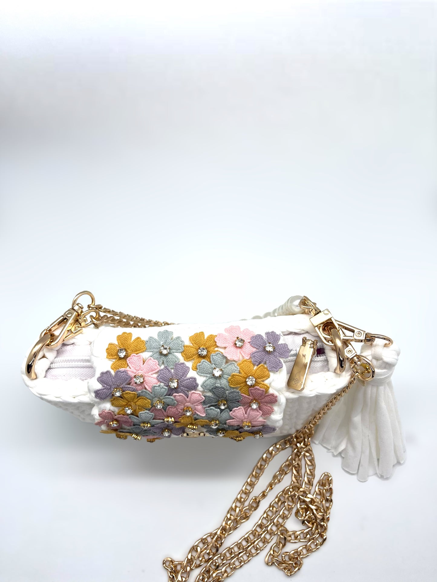 WHITE LOTUS MINI BAG