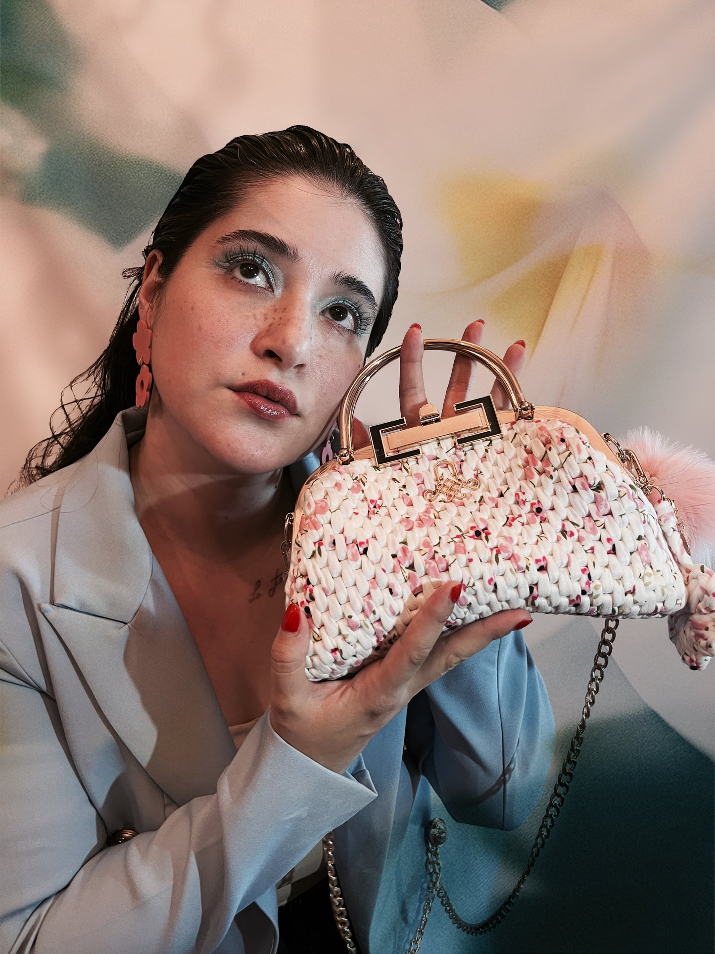 CHERRY BLOSSOM CLUTCH
