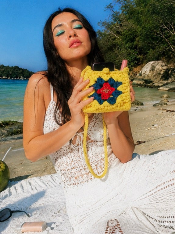 GRANNY SQUARE MINI BAG